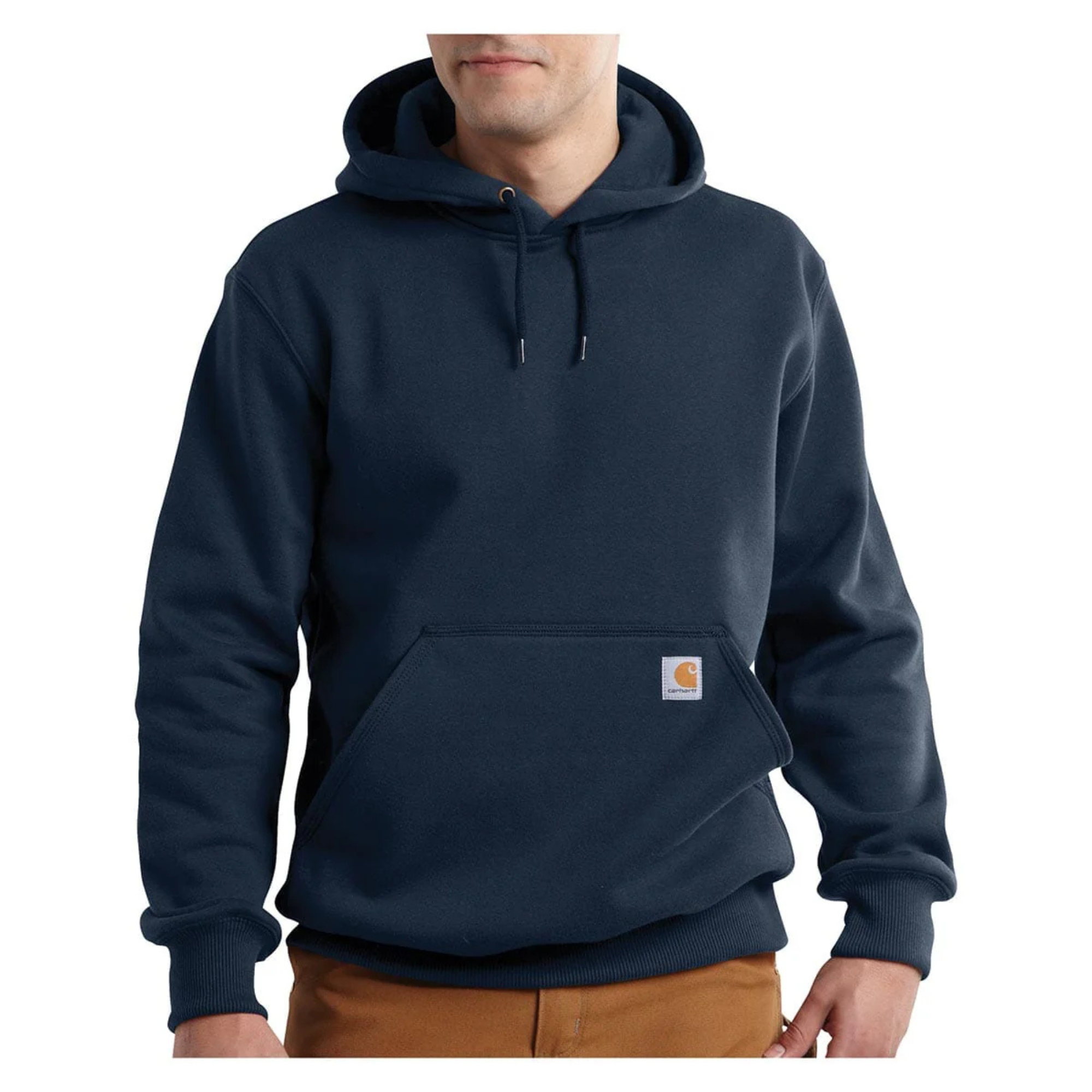 Carhartt Rain Defender Loose Fit Heavyweight Navy Hoodie from GME Supply